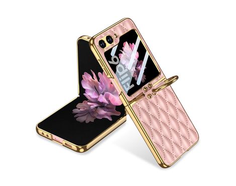 Futrola RHOMBUS - Samsung F741B/F761B Galaxy Z Flip 6 5G/Z Flip 7 FE 5G roze (GKK case) (MS).