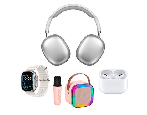 KARLER BASS K16-Combo set (smart watch, zvucnik, Slusalice Bluetooth) beli (MS).