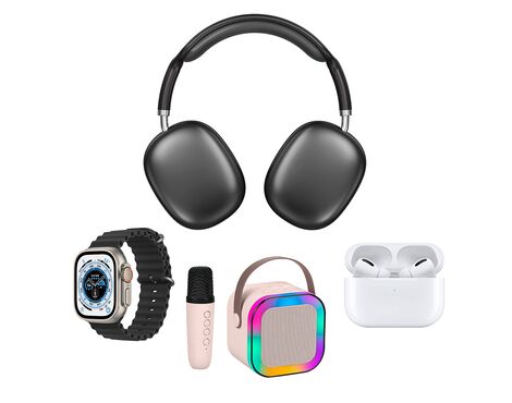 KARLER BASS K16-Combo set (smart watch, zvucnik, Slusalice Bluetooth) crni (MS).