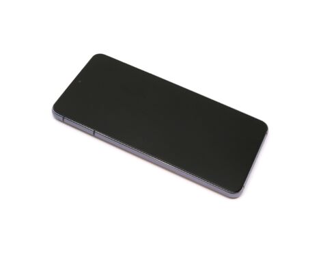 LCD displej (ekran) - Samsung G991 Galaxy S21 5G + Touch screen + frame SOFT OLED black (crni) (MS).