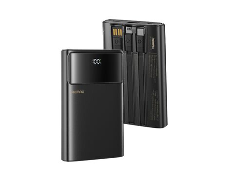 Univerzalna Back Up Baterija REMAX FC-03 LED Light PD 20W + QC 22.5W 10000mAh crni (MS).