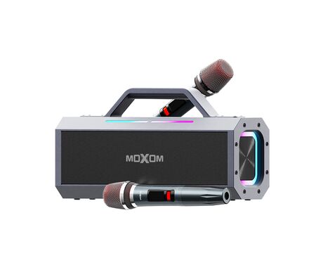 Zvucnik bluetooth Moxom MX-SK84 150W sa 2 mikrofona crni (MS).