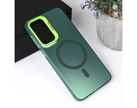 Futrola Magsafe providna - Samsung A566 Galaxy A56 5G zelena.