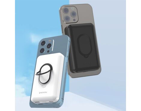 Univerzalna Back Up Baterija prenosiva baterija Magsafe Oxpower PD W51 5000mAh crna.