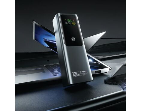 Univerzalna Back Up Baterija prenosiva baterija Oxpower PD100W 20000mAh crna.