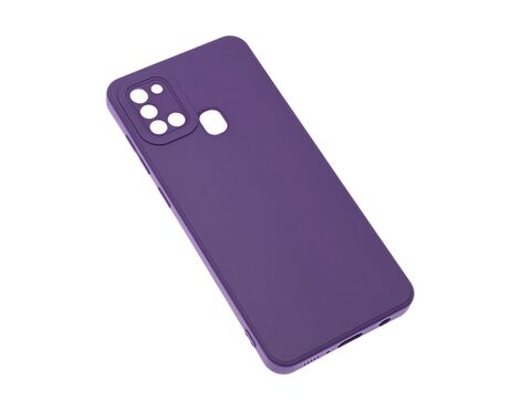 Silikonska futrola Teracell Giulietta - Samsung A217F Galaxy A21s mat tamno ljubicasta.