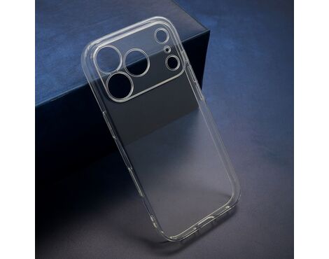 Silikonska futrola CLEAR STRONG - iPhone 17 Pro providna (MS).