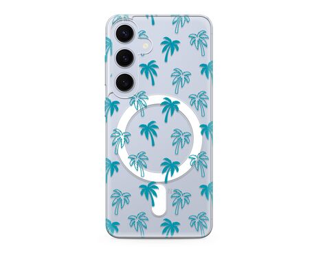 Futrola silikonska print MagSafe - Samsung S921 Galaxy S24 5G palm (MS).