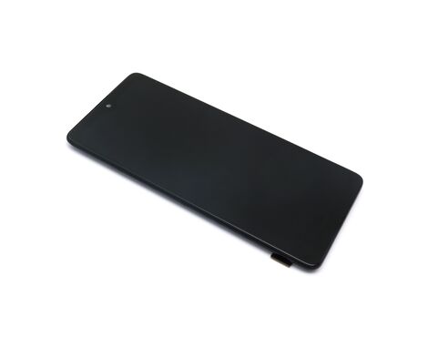 LCD displej (ekran) - Samsung A715F Galaxy A71 + Touch screen + frame black (crni) OLED (MS).