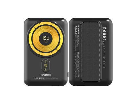 Univerzalna Back Up Baterija Moxom MX-PB113 super fast PD20W QC15W SCP22.5W 10000mAh 5A crni (MS).