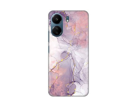 Silikonska futrola PRINT - Xiaomi Redmi 13C Pink Marble.