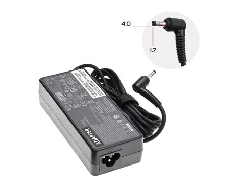Punjac - laptop Lenovo 20V 4.5A (4.0*1.7) ugao 90 HQ JC.