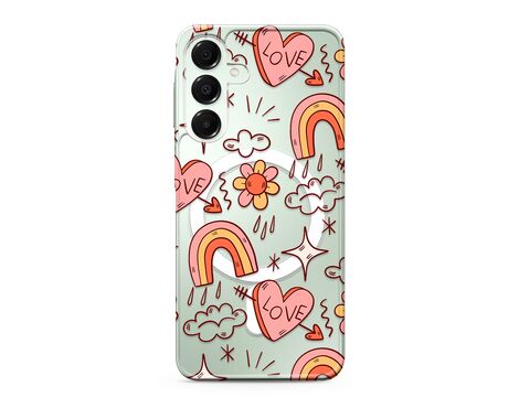 Futrola silikonska print MagSafe - Samsung A166 Galaxy A16 5G love (MS).