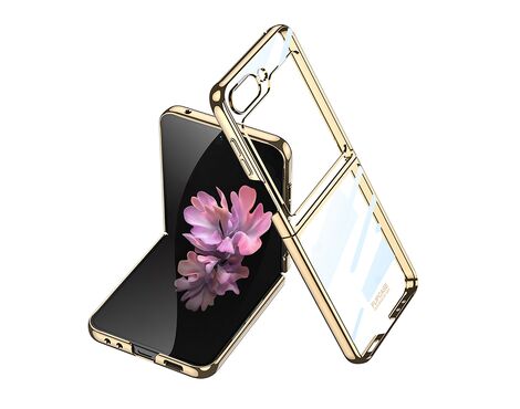 Futrola LINES - Samsung F741B/F761B Galaxy Z Flip 6 5G/Z Flip 7 FE 5G zlatna (GKK case) (MS).