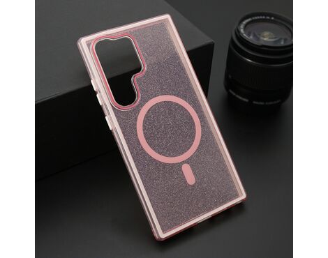 Futrola CRYSTAL MagSafe - Samsung S928 Galaxy S24 Ultra 5G roze (MS).