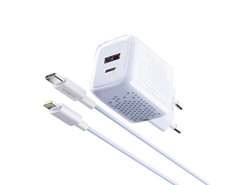 Kucni punjac Moxom MX-HC206 18W FAST PD 20W Type C na lightning plavi (MS).