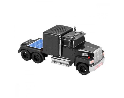 Zvucnik bluetooth WS-693 sa solarnim punjenjem kamion crni (MS).