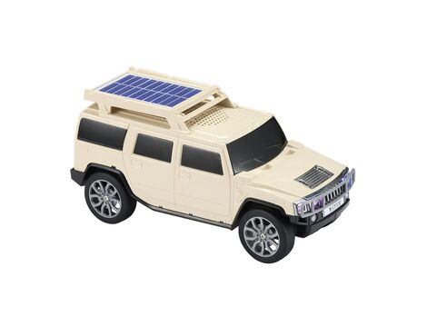 Zvucnik bluetooth WS-696 sa solarnim punjenjem auto beli (MS).