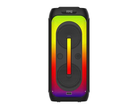 Zvucnik Bluetooth MP-2185 CARNIVAL double 8inch sa dva mikrofona crni (MS).