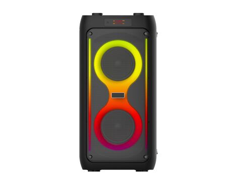 Zvucnik Bluetooth BKK SHARK S-111 FLIP double 4inch sa mikrofonom crni (MS).