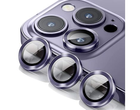 Folija - zastitu kamere RING za Iphone 12 Pro/12 Pro Max ljubicasta (MS).