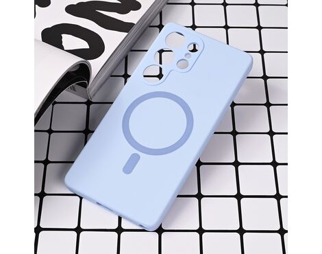 Futrola Magsafe Pure color - Samsung S938 Galaxy S25 Ultra svetlo plava.