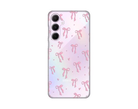 Silikonska futrola PRINT Skin - Samsung A556 Galaxy A55 5G Cute Bow.