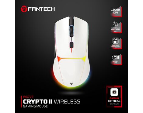 Mis Wireless Gaming Fantech WG7V2 Crypto II beli.