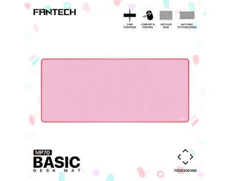 Podloga - mis Fantech MP70 Deskmat pink.