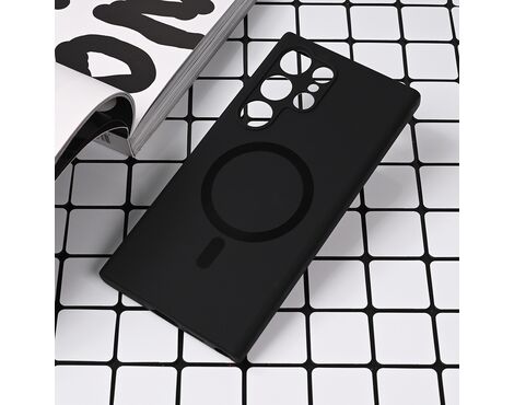 Futrola Magsafe Pure color - Samsung S928B Galaxy S24 Ultra crna.