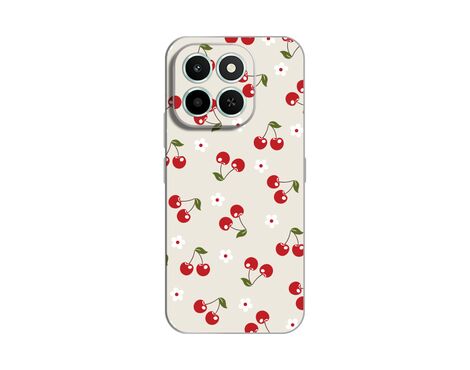 Silikonska futrola PRINT - Huawei Honor X6c Cherry and Flowers.
