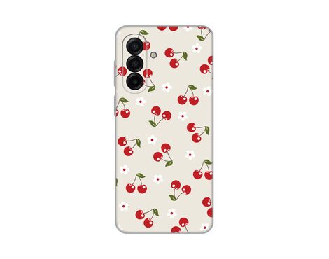 Silikonska futrola PRINT - Samsung A175 Galaxy A17 Cherry and Flowers.