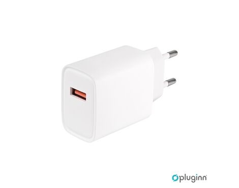 Kucni Punjac Pluginn AJ-18 QC3.0 18W beli CE.