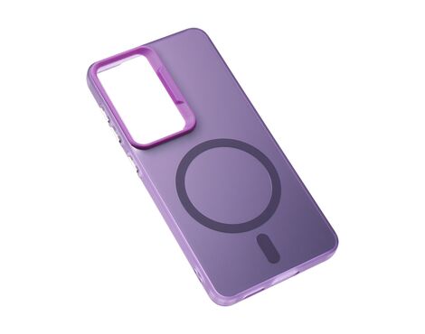 Futrola Magsafe providna - Samsung S941 Galaxy S26 ljubicasta.