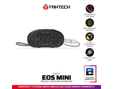 Joypad Wireless Fantech WGP17 Eos mini crni.