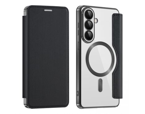 Futrola Magsafe Lux na preklop - Samsung S946 Galaxy S26 Plus crna.