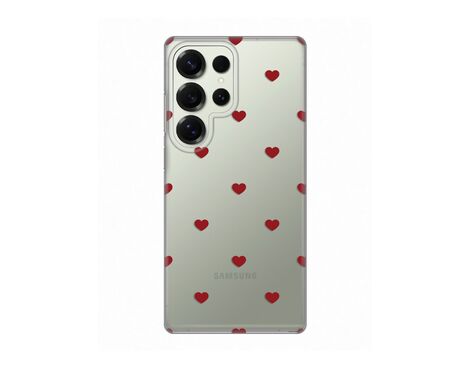 Silikonska futrola PRINT - Samsung S938 Galaxy S25 Ultra Red Hearts.