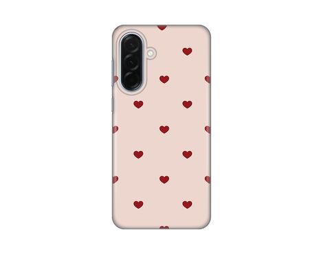 Silikonska futrola PRINT - Samsung A366 Galaxy A36 5G Beige Hearts.