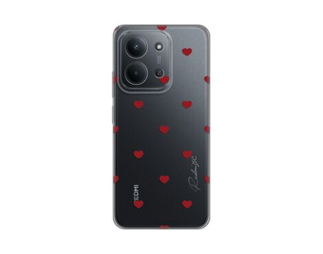 Silikonska futrola PRINT - Xiaomi Redmi 15C 4G Red Hearts.