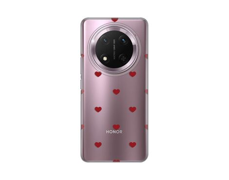 Silikonska futrola PRINT - Huawei Honor Magic 7 lite Red Hearts.