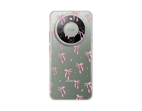 Silikonska futrola PRINT Skin - Huawei Honor Magic 8 Lite Cute Bow.