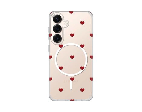 Futrola print Magsafe - Samsung S931 Galaxy S25 Red Hearts.
