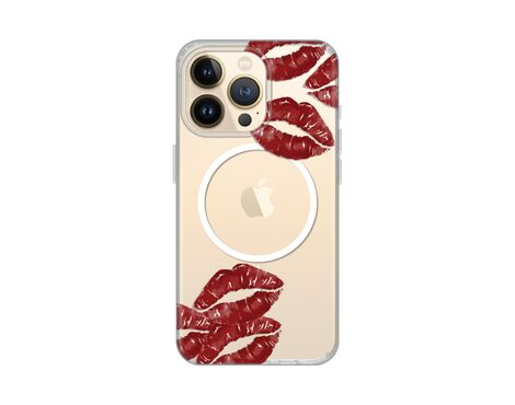 Futrola print Magsafe - iPhone 13 Pro Kisses.