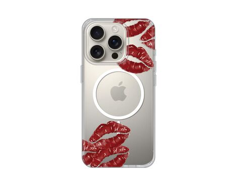 Futrola print Magsafe - iPhone 16 Pro Kisses.