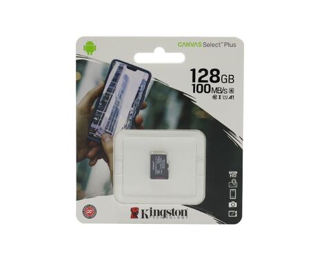 Memorijska kartica Kingston Select Plus Micro SD 128GB Class 10 UHS U1 100MB/s (MS).
