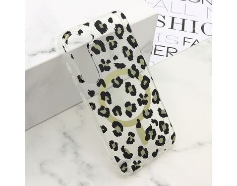 Futrola LEOPARD MagSafe - Samsung s911B Galaxy s23 5G crna (MS).