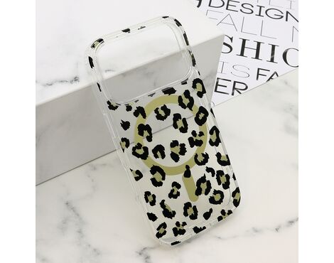 Futrola LEOPARD MagSafe - iPhone 17 Pro crna (MS).
