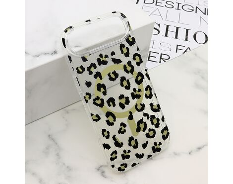 Futrola LEOPARD MagSafe - iPhone 17 Air crna (MS).