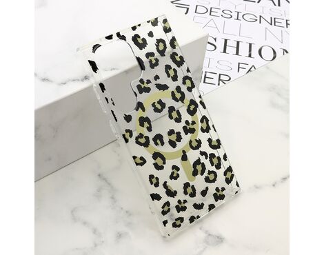 Futrola LEOPARD MagSafe - Samsung S928 Galaxy S24 Ultra 5G crna (MS).