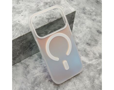 Futrola HOLOGRAM - iPhone 17 Pro bela (MS).